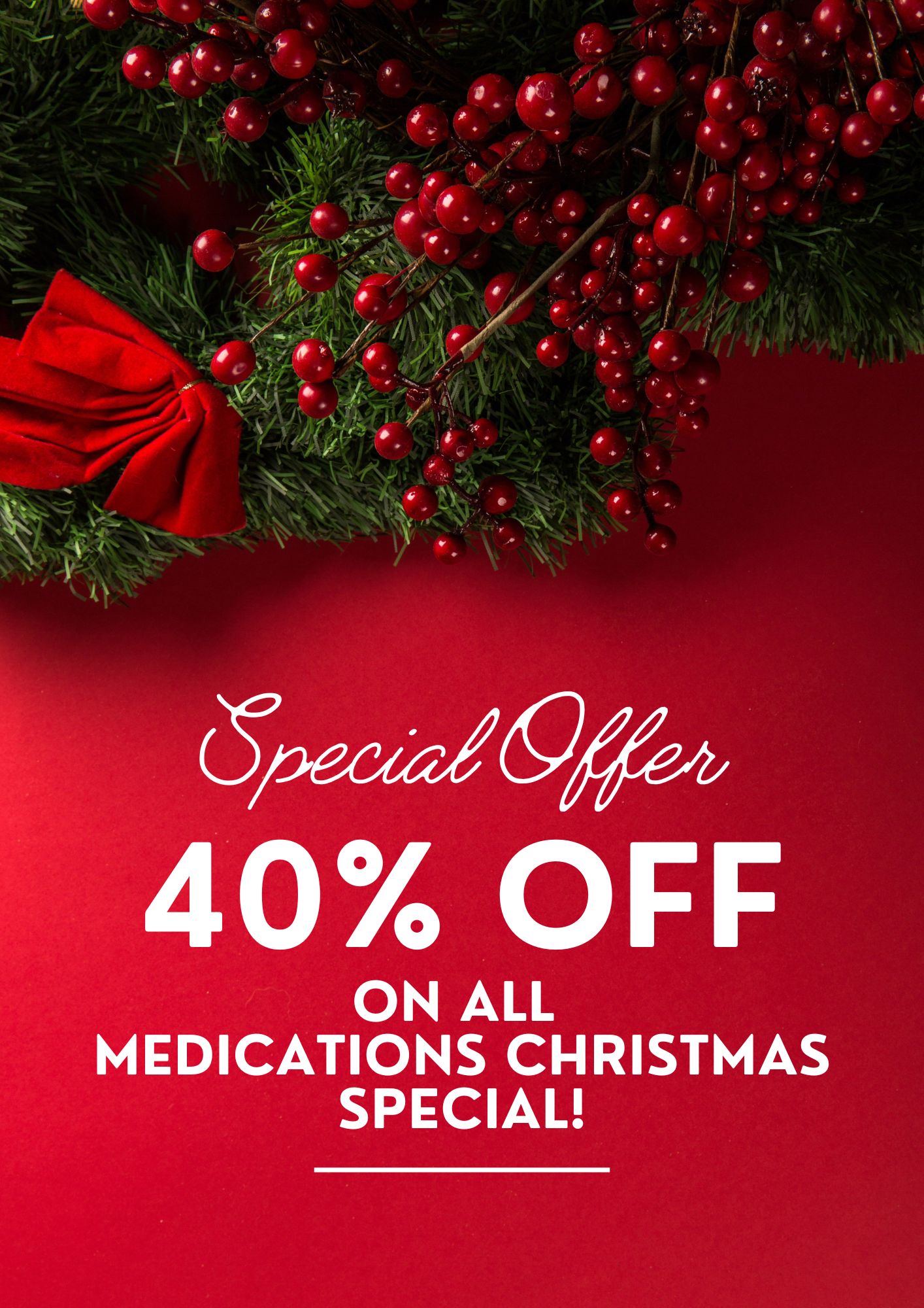 _Special Offer Christmas Flyer Up to 40% OFF